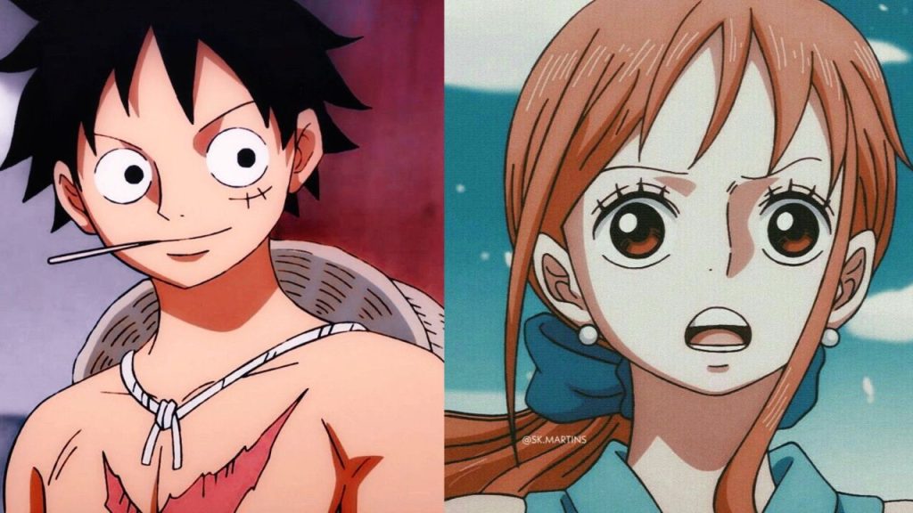 What is the relationship between Luffy and Nami?